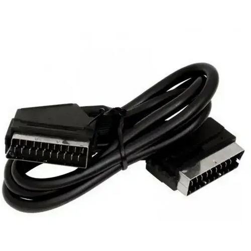 E-GREEN Kabl Scart M / M 3m crni