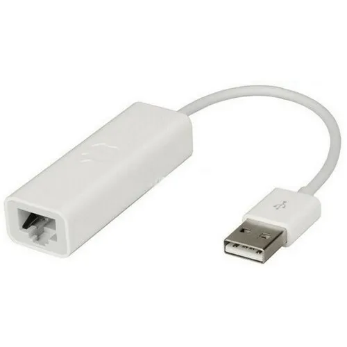 E-GREEN Mrezni adapter USB 2.0 (M) - 10 / 100Mbps ethernet RJ-45 (F) beli