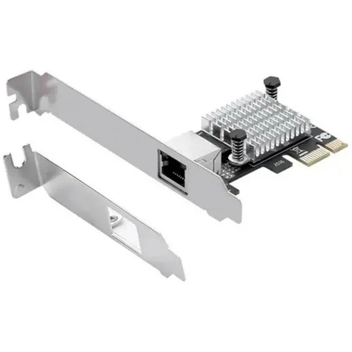 E-GREEN PCI-Express kontroler 1-port 2.5 Gigabit Ethernet (Realtek 8125B)