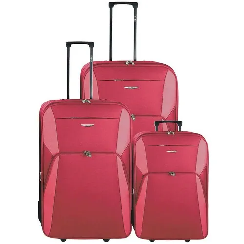 ENOVA MADRID Set kofera 55 / 65 / 75cm crvena