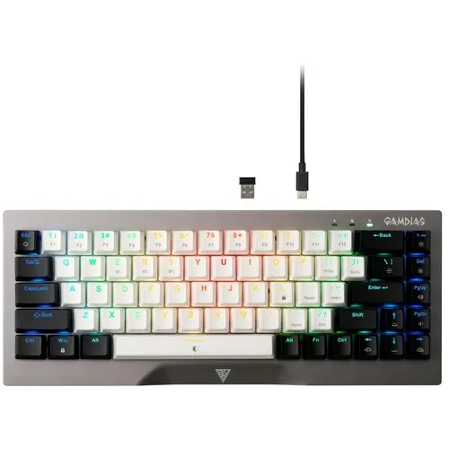 GAMDIAS Hermes M4 Hybrid Mehanicka RGB Gejmerska Tastatura