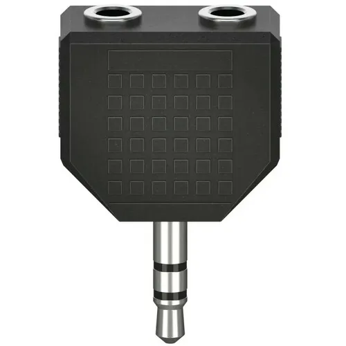 Hama audio adapter, 3.5mm muski na 2x3,5mm zenski