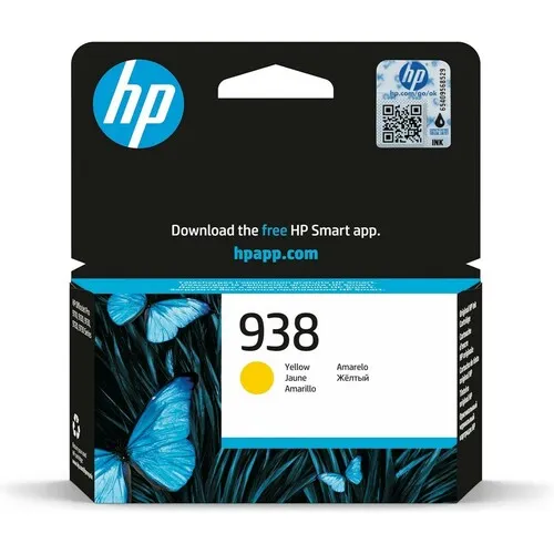 HP 938 Original Ink Cartridge Yellow (4S6X7PE)