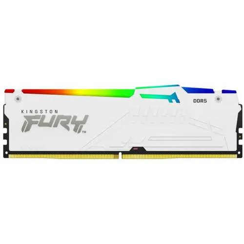 KINGSTON DIMM DDR5 32GB (2x16GB kit) 6000MT / s KF560C30BWEAK2-32 FURY Beast RGB White EXPO