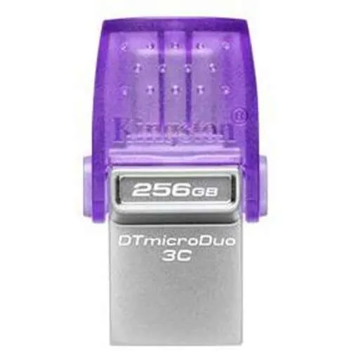 KINGSTON Fleš pen 256GB, DT microDuo3CG3, DTDUO3CG3 / 256GB