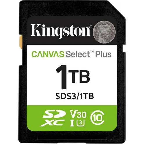 KINGSTON SD 1TB Kingston Canvas SelectPlus gen 3
