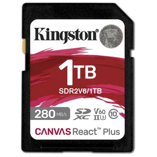 KINGSTON SDR2V6 1TB 1TB SDXC UHS-II 280R / 150W U3 V60