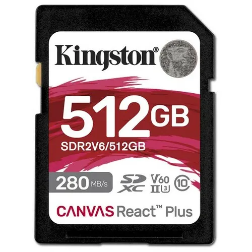 KINGSTON SDR2V6 512GB 512GB SDXC UHS-II 280R / 150W U3 V60