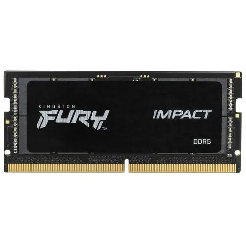 KINGSTON SODIMM DDR5 32GB 4800MT / s KF548S38IB-32 Fury Impact black
