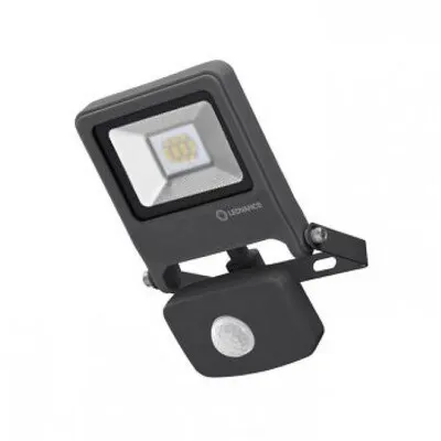 LEDVANCE  LED reflek Flood senzor 10W 4000k t. siva