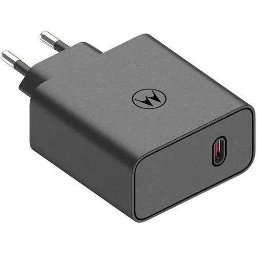MOTOROLA 125W Turbo Power Adapter Black