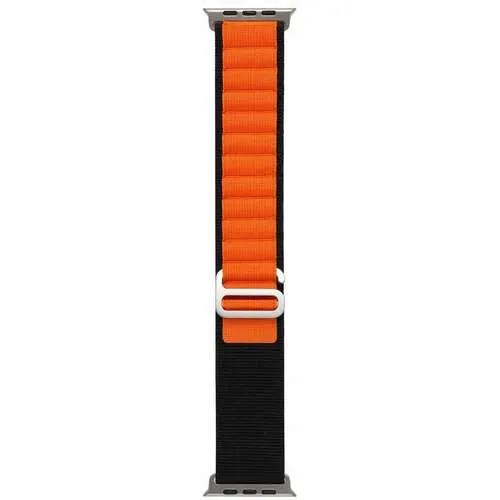 MOYE Zamenska narukvica za Moye Kronos 4 Smart Watch 44 / 45 / 49mm Black With Orange