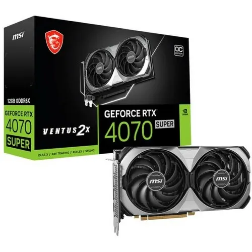 MSI nVidia GeForce RTX 4070 12GB SUPER VENTUS 2X OC