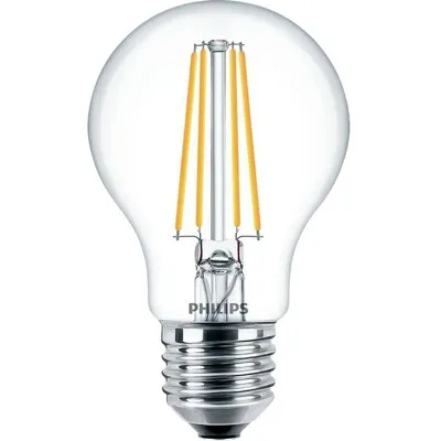 PHILIPS   classic  7W(60W) E27 CW 4000K A60 CL ND SRT4