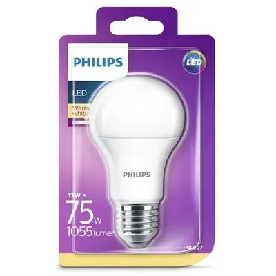 PHILIPS PS563    11W(75W) A60 E27 WW 230V MAT