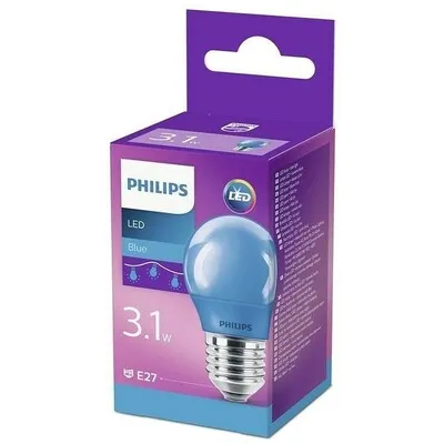 PHILIPS PS629    U BOJI 3,1W(25W) E27 P45 PLAVA