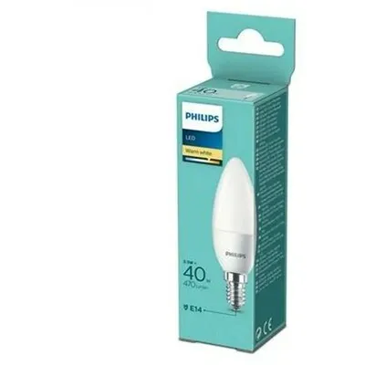 PHILIPS PS725    5.5W (40W) B35 E14 WW FR ND 1PF/6 DISC