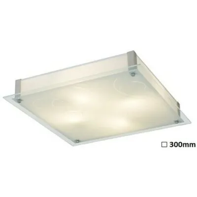 RABALUX Dena ceiling lamp,LED12W,30x30cm,w/c.2