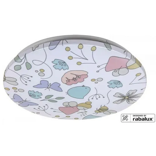RABALUX Hanka plafonjera LED 24W 3000K okrugla 38cm avioni / rakete