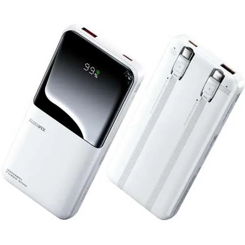 REMAX Power bank 10000mAh 22.5W White RPP-679