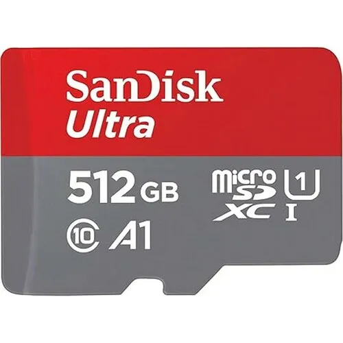 SanDisk SDXC 512GB Ultra Mic.150MB / s A1Class10 UHS-I +Adap SDSQUAC-512G-GN6MA