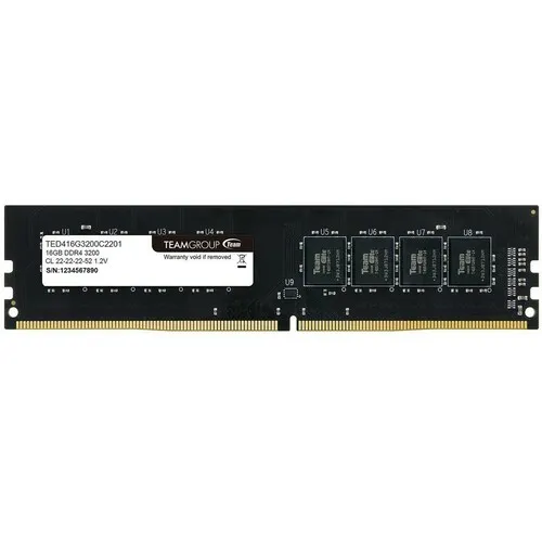 TEAM ELITE 16GB / DIMM / DDR4 / 3200MHz TED416G3200C2201ELIT