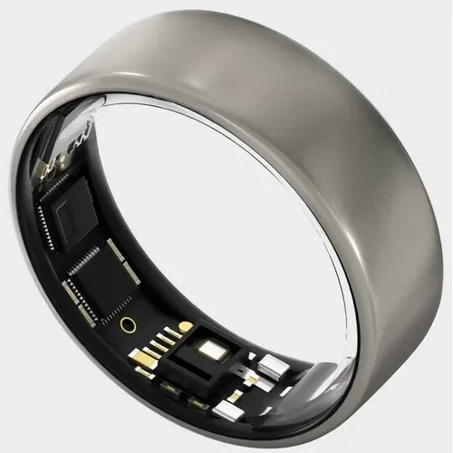 ULTRAHUMAN Ring Air - Size 06 Raw Titanium