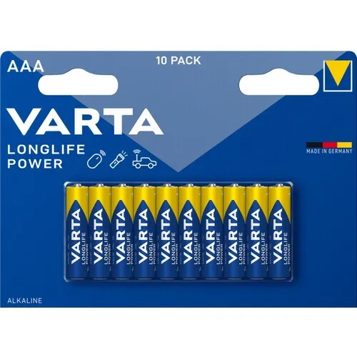 VARTA Longlife Power alkalna baterija LR03 10 / 1