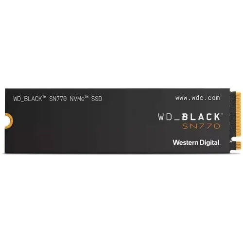 WESTERN DIGITAL 1TB M.2 NVMe Gen4 WDS100T3X0E SN770 Black