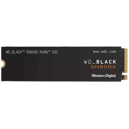 WESTERN DIGITAL 4TB M.2 NVMe Gen4 WDS400T2X0E SN850X Black