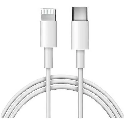 X WAVE USB kabl TIP-C - LIGHTNING (Iphone) M / M 5Gbp / s 1m 3A  / beli  / bakar / 20W / BRZO PUNJENJE