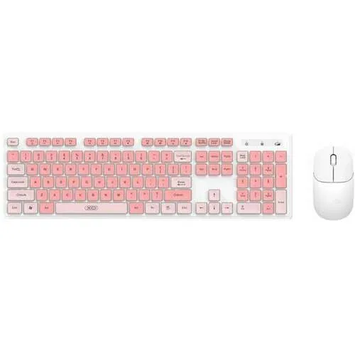 XO KB-05 Pink keyboard + mouse