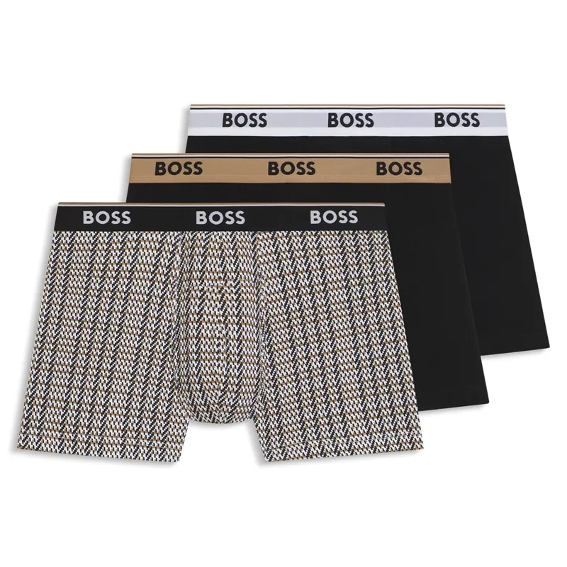 BOSS DONJI VEŠ BOXERBR 3P POWER DES ZA MUŠKARCE