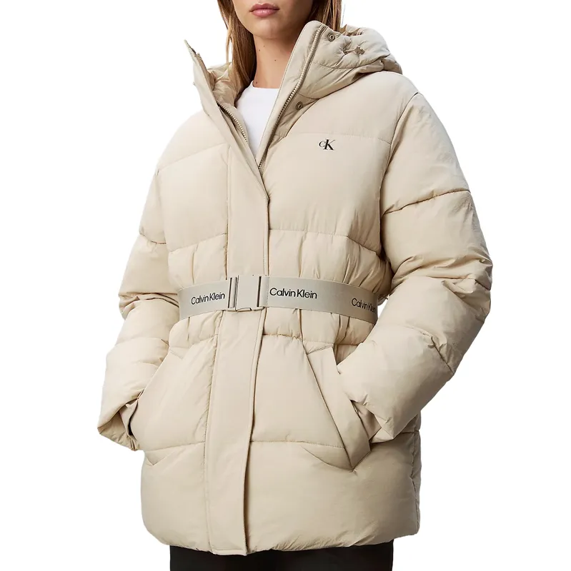 CALVIN KLEIN JAKNA BELTED MIDWEIGHT PUFFER ZA ŽENE