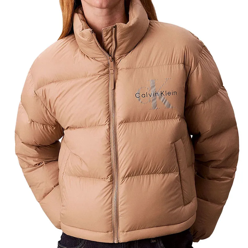 CALVIN KLEIN JAKNA GRAPHIC LOGO PUFFER  ZA ŽENE