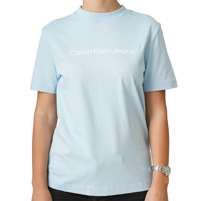CALVIN KLEIN MAJICA A- INST. LOGO CLASSIC ZA ŽENE