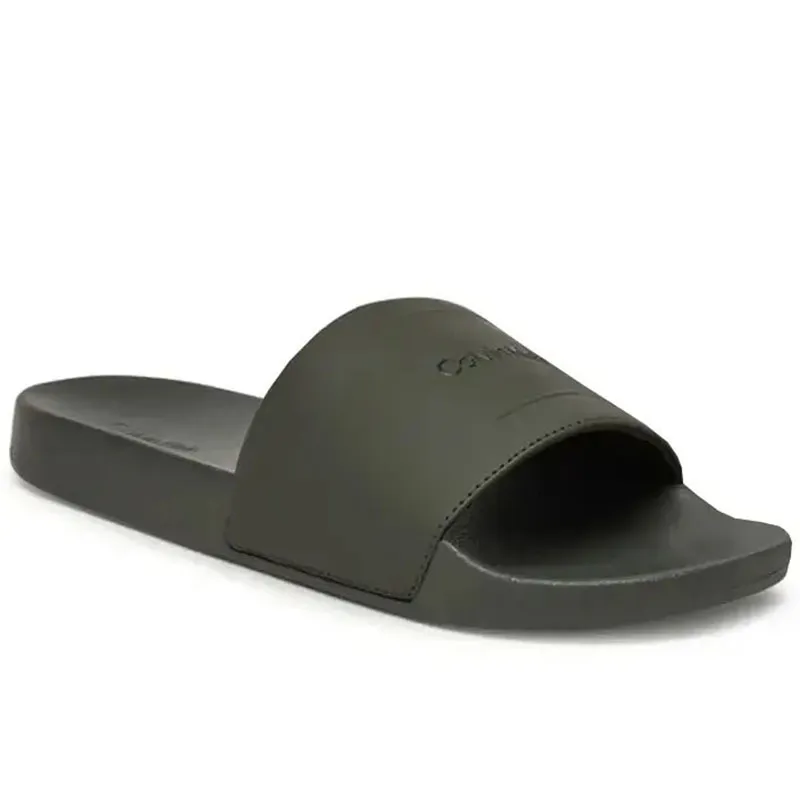 CALVIN KLEIN PAPUCE POOL SLIDE W/ CK SQUARE ZA MUŠKARCE