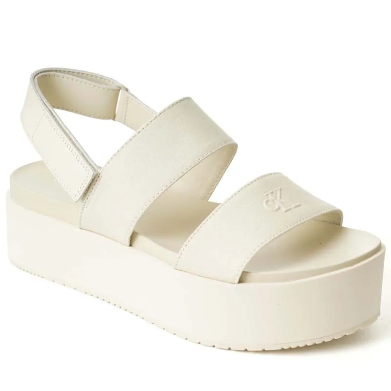 CALVIN KLEIN SANDALE FLATFORM SANDAL SLING IN ZA ŽENE