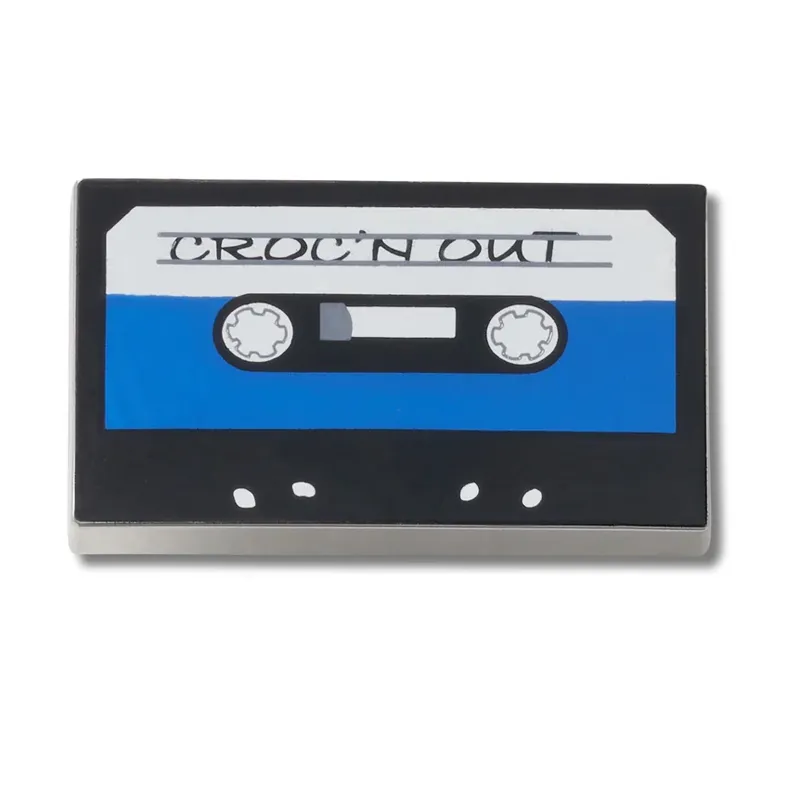 CROCS UKRAS BLUE CASSETTE TAPE UNISEX