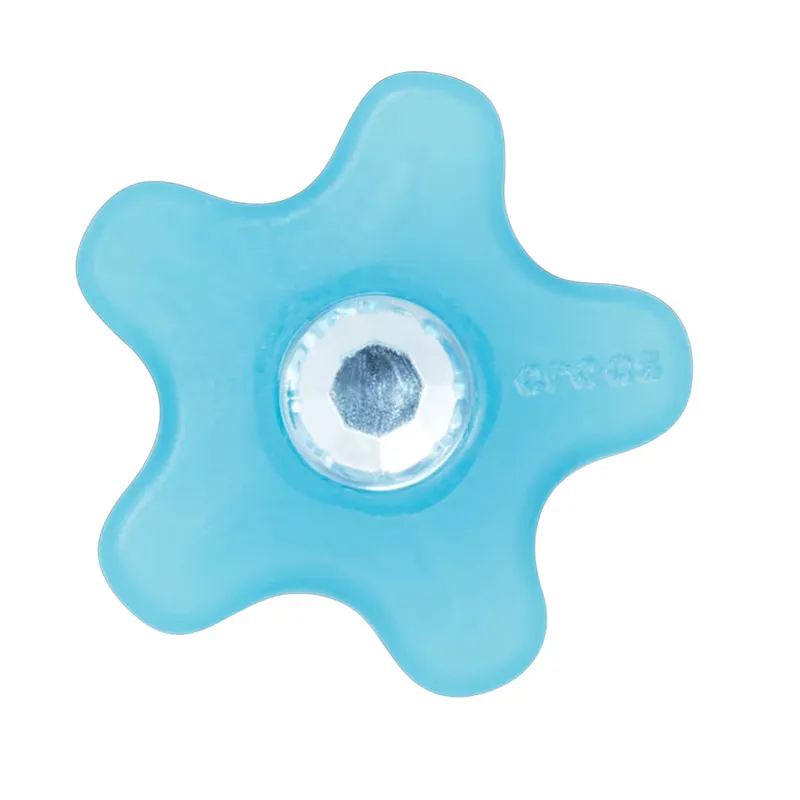 CROCS UKRASI BLUE FLOWER WITH GEM UNISEX