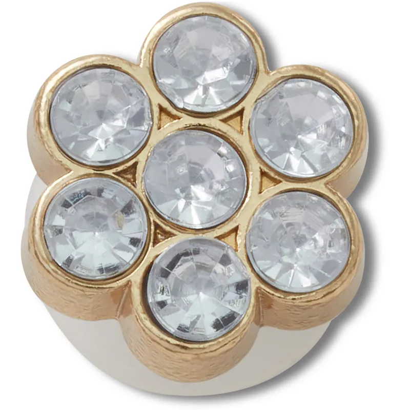 CROCS UKRASI TINY SILVER GEM FLOWER UNISEX