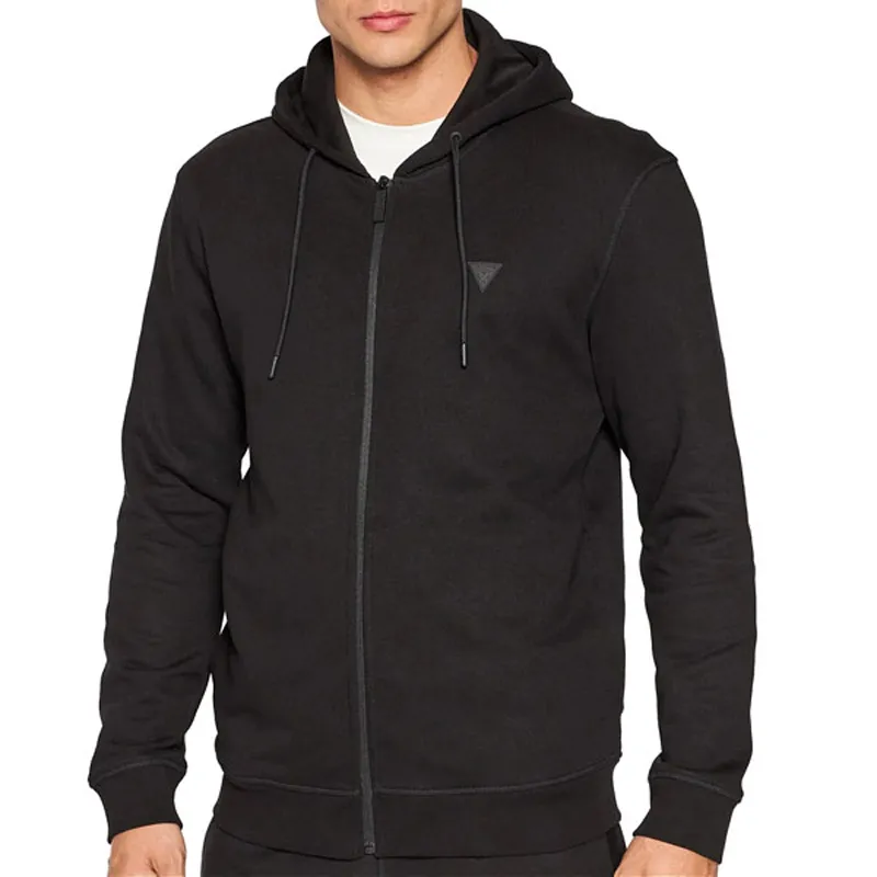 GUESS DUKS ALDWIN ZIP HOODED SWEATSHIRT ZA MUŠKARCE
