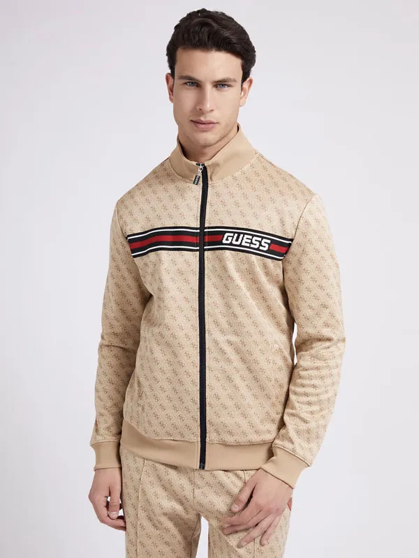 GUESS GUESS MUSKI DUKS KORBIN FULL ZIP TRAC ZA MUŠKARCE