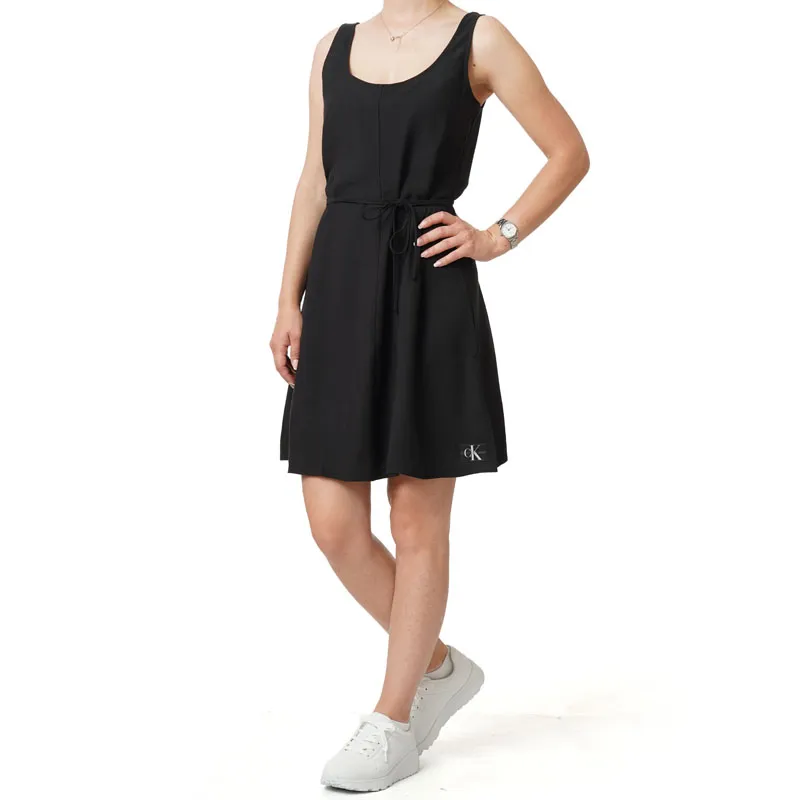 HALJINA TIE WAISTED DAY DRESS