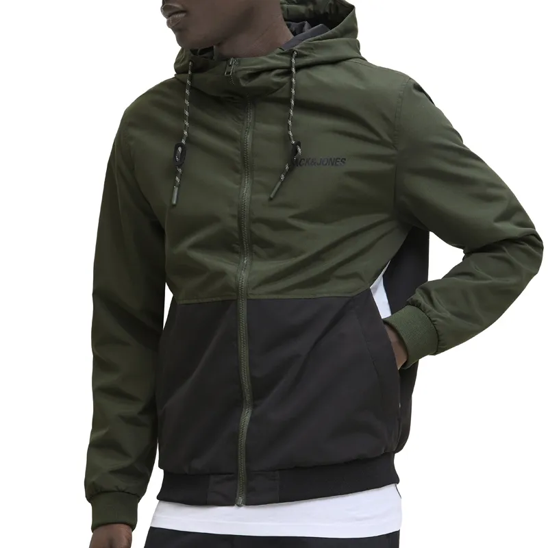 JACK&JONES JJERUSH HOOD BOMBER NOOS ZA MUŠKARCE