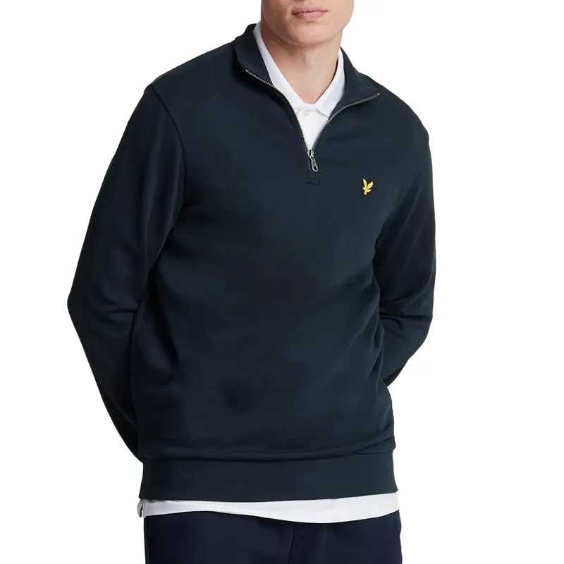 LYLE AND SCOTT DUKS LOOPBACK QUARTER ZIP SWEAT ZA MU[KARCE