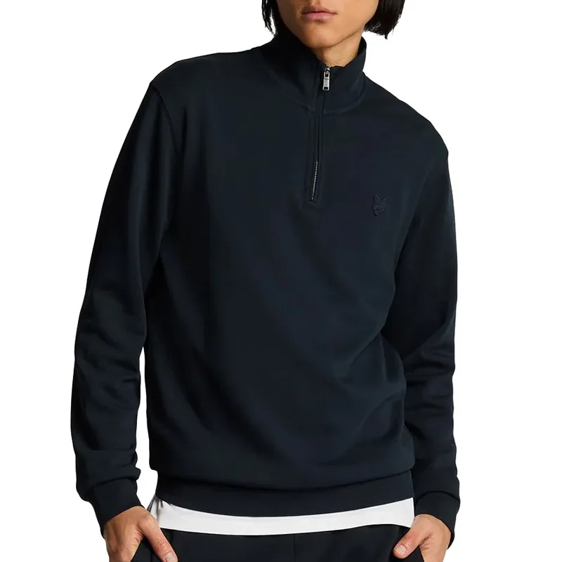 LYLE AND SCOTT DUKS SUPERFINE QUARTER ZIP SWEATSHIRT ZA MUŠKARCE