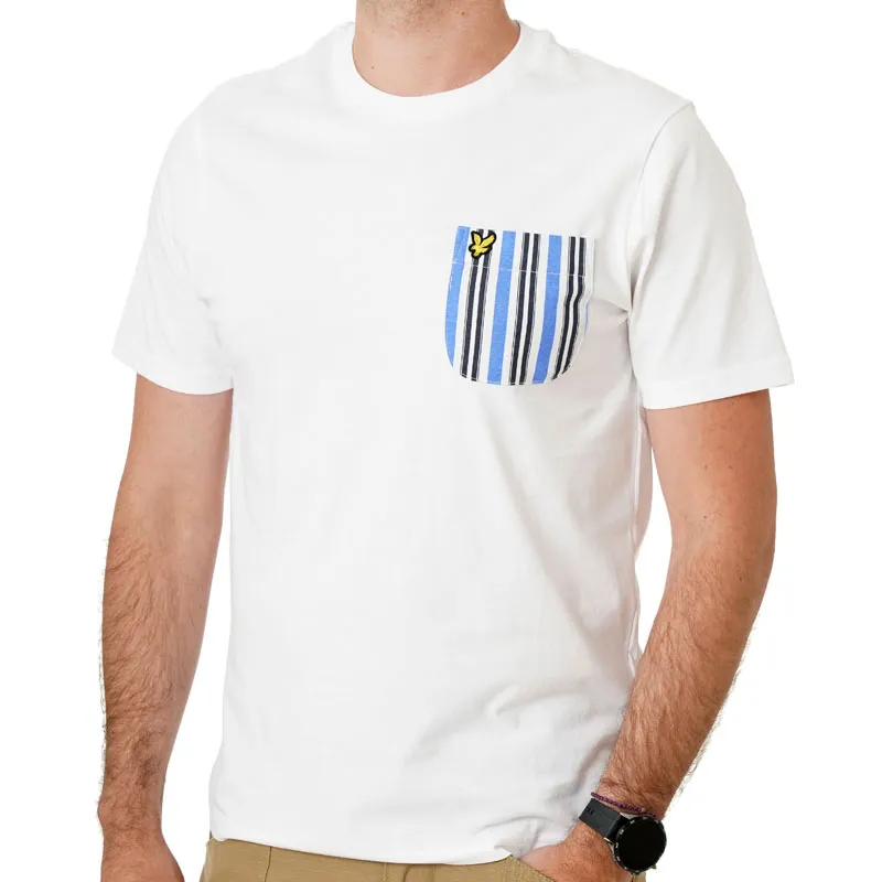 LYLE AND SCOTT MAJICA STRIPE POCKET T-SHIRT  ZA MUŠKARCE