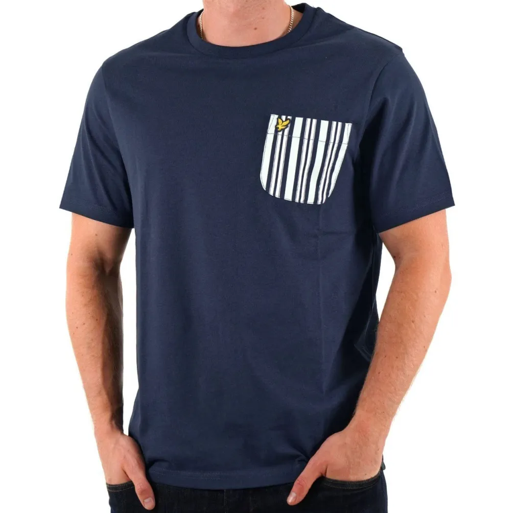 LYLE AND SCOTT MAJICA STRIPE POCKET T-SHIRT  ZA MUŠKARCE