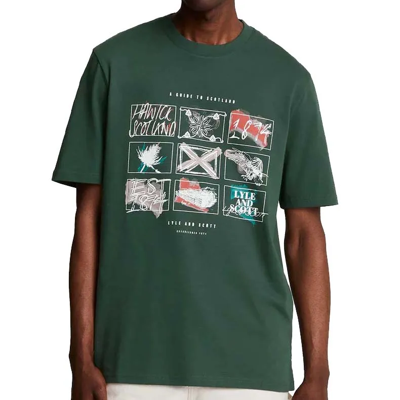 LYLE&SCOTT MAJICA A GUIDE TO SCOTLAND ZA MUŠKARCE